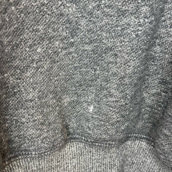 Tommy‎ Hilfiger Mens Gray Zipper Pull Over Size Medium Crest Embroidered - Picture 3 of 9